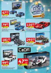 Gazetka promocyjna Auchan - Katalog Zabawki Święta jak babcię kocham Hipermarket - Gazetka - ważna od 26.11 do 26.11.2025 - strona 37 - produkty: Por, Samochód, Pojazd, Sport, Klocki, Fa