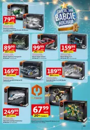 Gazetka promocyjna Auchan - Katalog Zabawki Święta jak babcię kocham Hipermarket - Gazetka - ważna od 26.11 do 26.11.2025 - strona 39 - produkty: Por, Gra, Amol, Pociąg, Gwiazda, Tran, Sport, Klocki, Dźwig, Samolot, LG