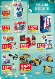 Gazetka promocyjna Auchan - Katalog Zabawki Święta jak babcię kocham Hipermarket - Gazetka - ważna od 26.11 do 26.11.2025 - strona 43 - produkty: Odkurzacz, Kuchnia, Vileda, Wózek, Fa