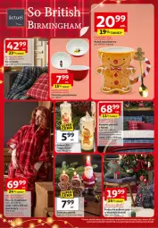 Gazetka promocyjna Auchan - Katalog Zabawki Święta jak babcię kocham Hipermarket - Gazetka - ważna od 26.11 do 26.11.2025 - strona 46 - produkty: Piernik, Por, Koc, Miseczka, Pościel, Poduszka dekoracyjna, Kubek, Komplet pościeli, Poduszka, Ponczo, Fa