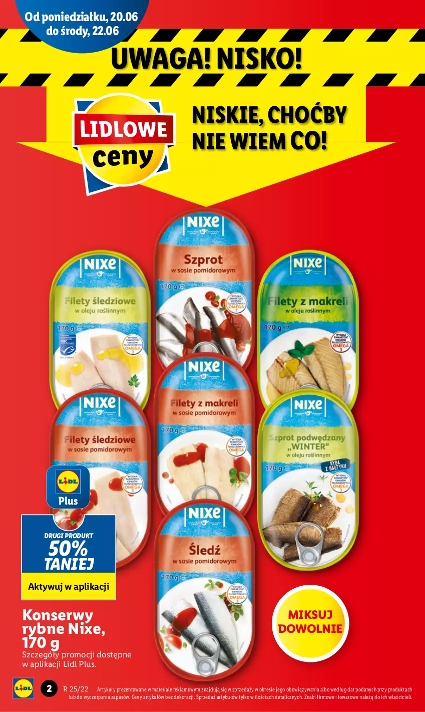 Gazetka promocyjna Lidl - GAZETKA - ważna 20.06 do 22.06.2022 - strona 2 - produkty: Ser, Waga