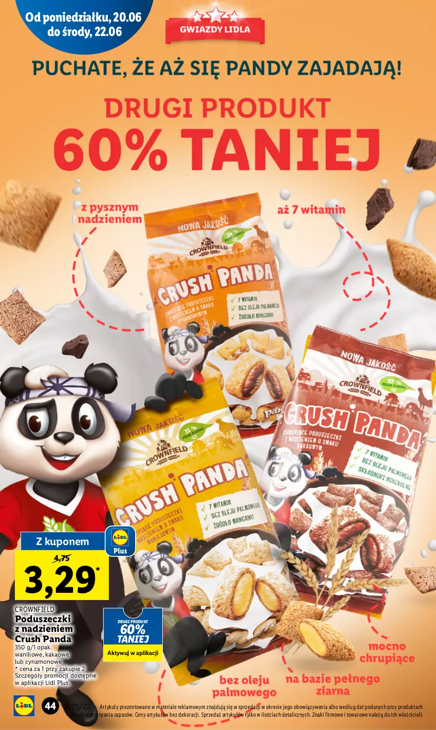 Gazetka promocyjna Lidl - GAZETKA - ważna 20.06 do 22.06.2022 - strona 44 - produkty: Kakao, Panda