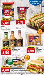 Gazetka promocyjna Lidl - GAZETKA - Gazetka - ważna od 22.06 do 22.06.2022 - strona 27 - produkty: Sos, Hot dog, Hamburger, Burger, Bułki do hot dogów, LG