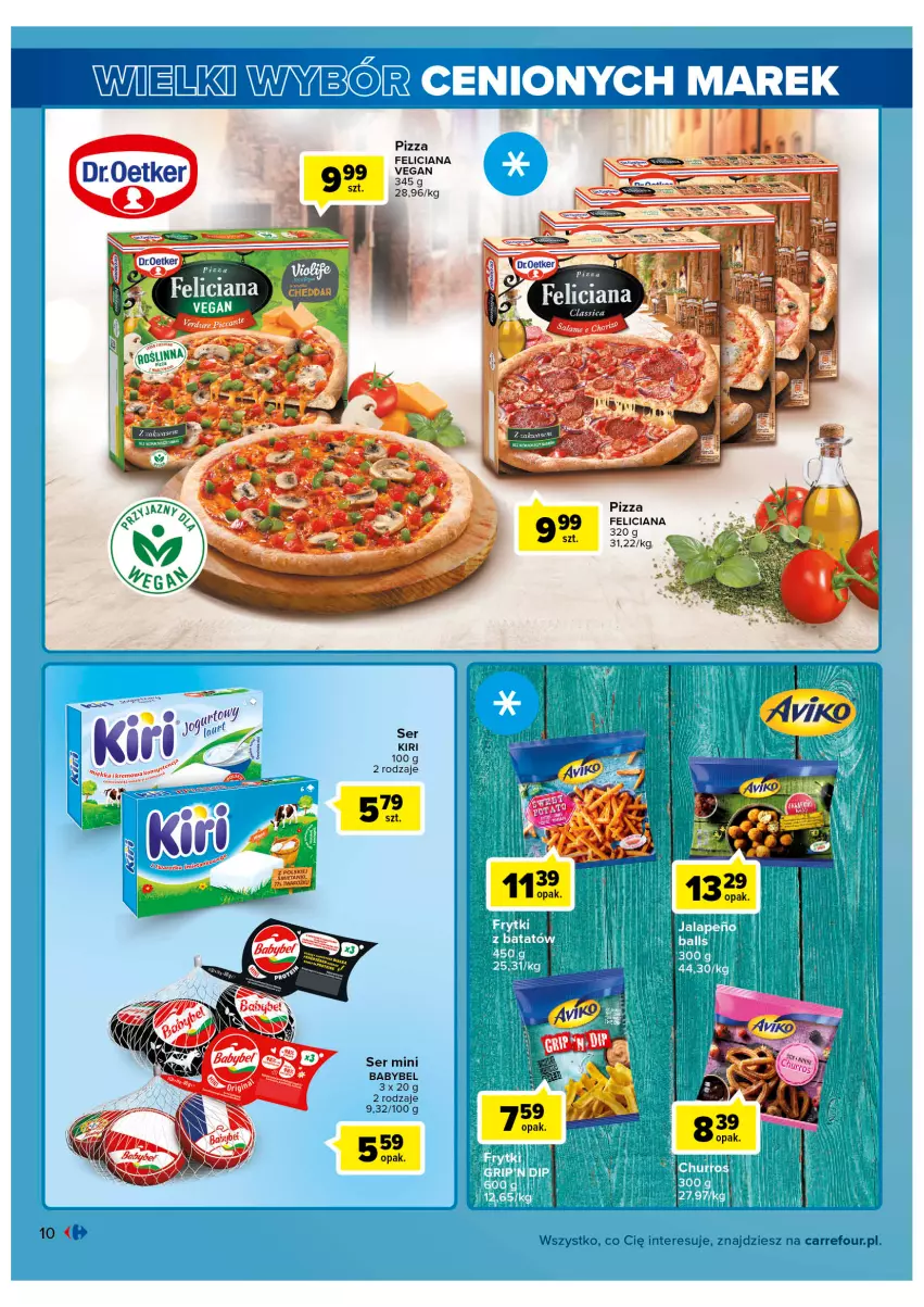 Gazetka promocyjna Carrefour - Gazetka Wielki wybór cenionych marek - ważna 02.11 do 12.11.2022 - strona 10 - produkty: Feliciana, Pizza, Ser