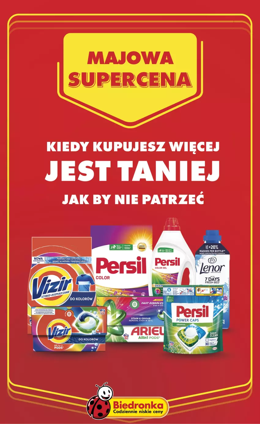 Gazetka promocyjna Biedronka - Gazetka - ważna 14.05 do 21.05.2026 - strona 1 - produkty: Persil
