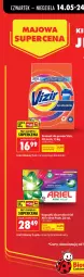 Gazetka promocyjna Biedronka - Gazetka - Gazetka - ważna od 21.05 do 21.05.2026 - strona 4 - produkty: Proszek do prania, Vizir, Ariel, Kapsułki do prania