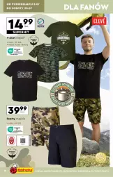 Gazetka promocyjna Biedronka - Gazetka - ważna od 21.07 do 21.07.2024 - strona 16 - produkty: Szorty, T-shirt, Fa