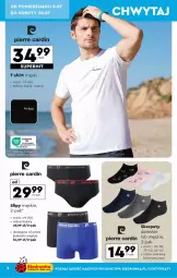 Gazetka promocyjna Biedronka - Gazetka - ważna od 21.07 do 21.07.2024 - strona 2 - produkty: Ser, Karp, T-shirt, Slipy, Pierre Cardin, Bokserki