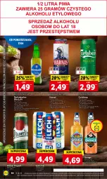 Gazetka promocyjna Lidl - GAZETKA - Gazetka - ważna od 19.04 do 19.04.2023 - strona 38 - produkty: NBA, Gin, Gra, Pilsner Urquell, Carlsberg, Harnaś