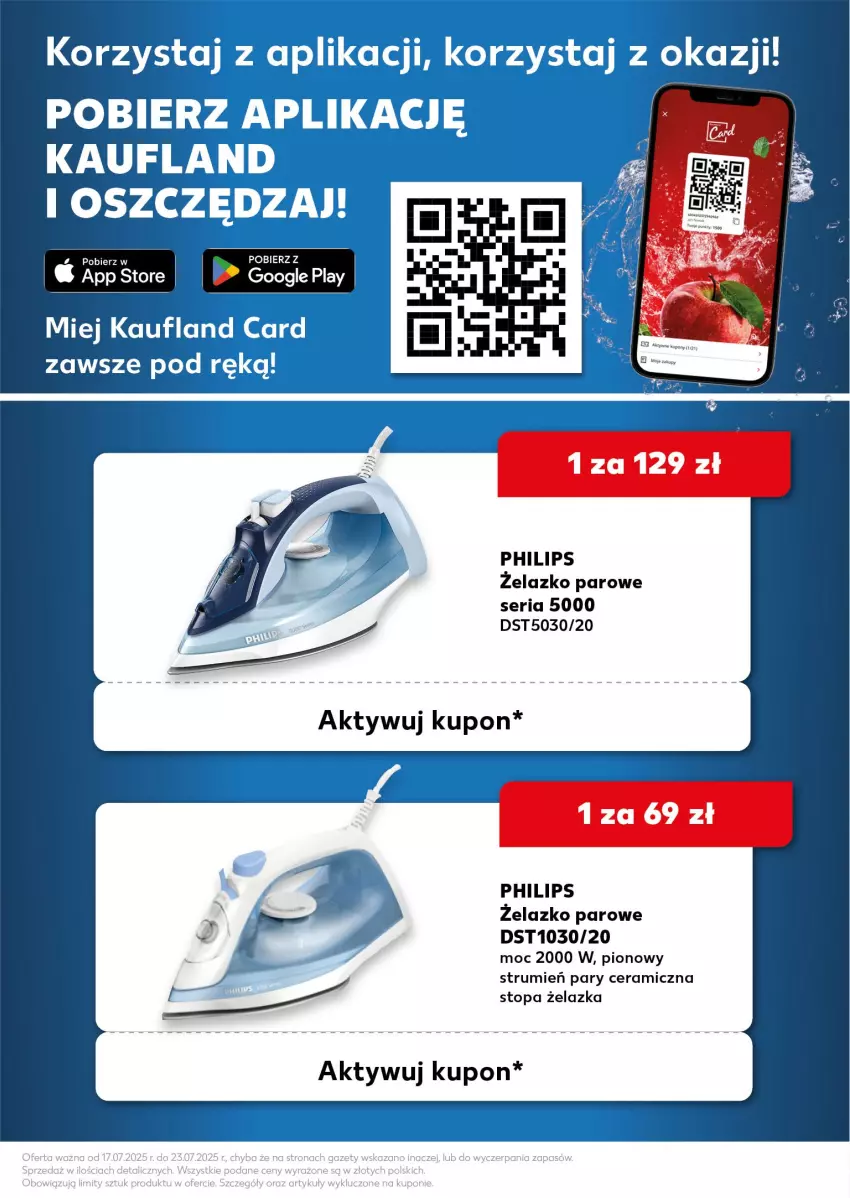 Gazetka promocyjna Kaufland - Kaufland - ważna 17.07 do 23.07.2025 - strona 5 - produkty: Philips, Rum, Ser, Top