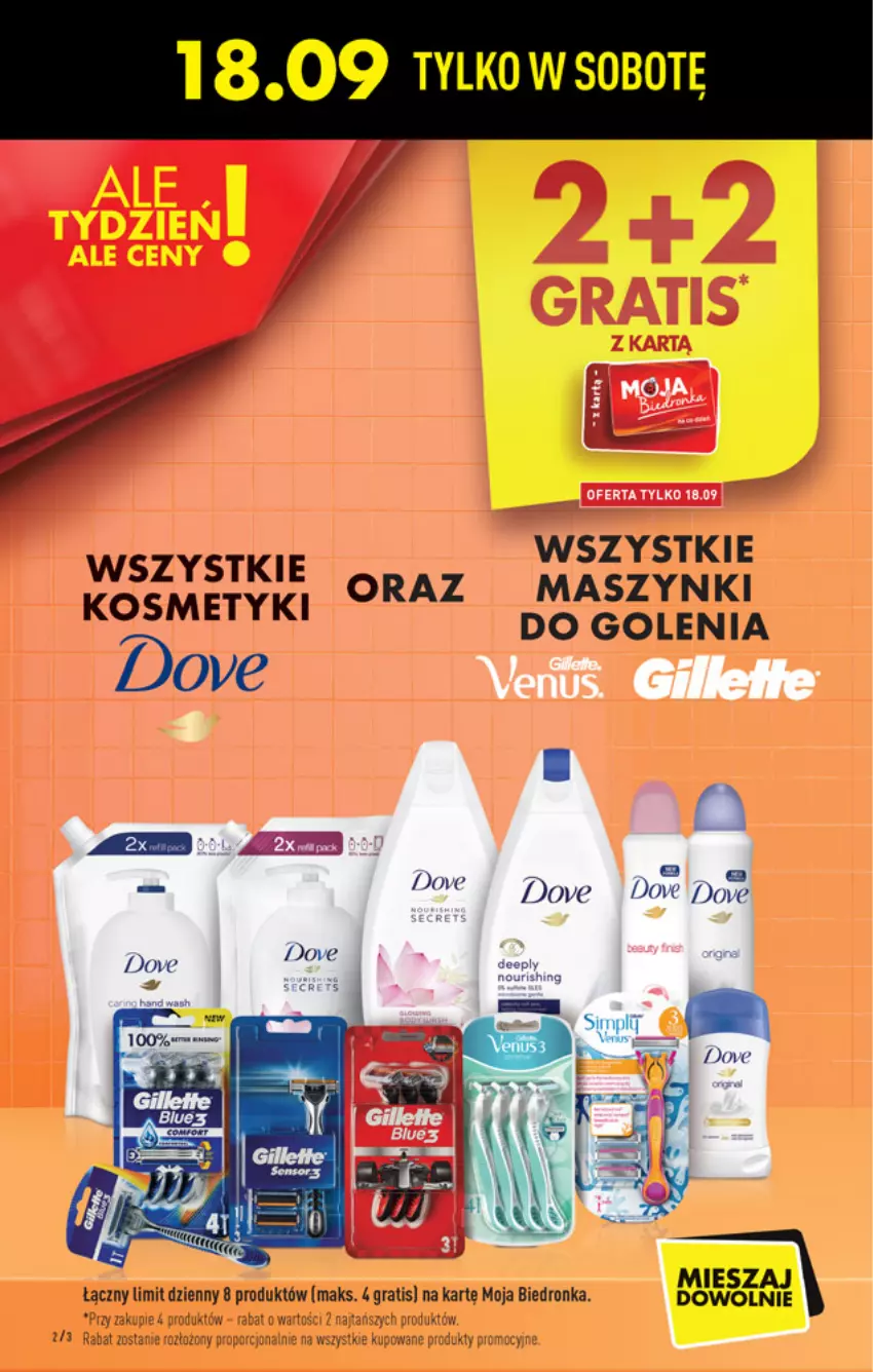 Gazetka promocyjna Biedronka - W tym tygodniu - ważna 16.09 do 22.09.2021 - strona 2 - produkty: Dove, Fa, Gra