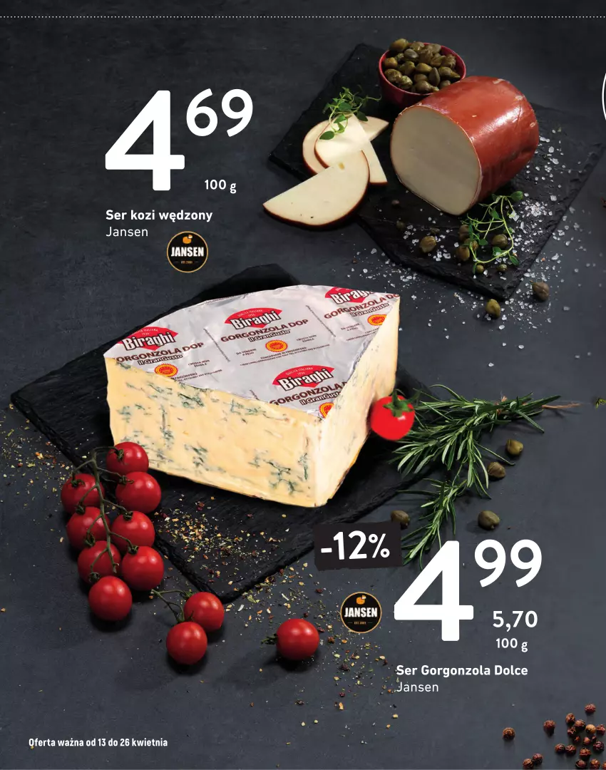 Gazetka promocyjna Intermarche - Sery - ważna 13.04 do 26.04.2021 - strona 2 - produkty: Gorgonzola, Ser, Ser kozi