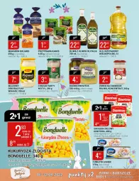 Gazetka promocyjna Bi1 - Wielkanoc pełna smaku - Gazetka - ważna od 12.04 do 12.04.2022 - strona 12 - produkty: Chrzan, Majonez, Makaron, Dawtona, Ser, Ogórki konserwowe, Bonduelle, Winiary, Goliard, Rolnik, Tuńczyk, Olej rzepakowy, Oliwa z oliwek, Kamis, Olej, Groszek, Kukurydza, Lisner, LG