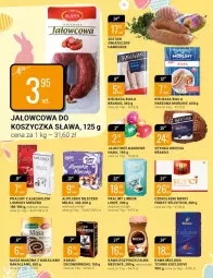 Gazetka promocyjna Bi1 - Wielkanoc pełna smaku - Gazetka - ważna od 12.04 do 12.04.2022 - strona 2 - produkty: Tchibo, Krakus, Kawa rozpuszczalna, Praliny, Lindor, Kawa mielona, Kawa, Kosz, Szynka, Mleczko, Morliny, Alkohole, Kiełbasa biała, Kakao, Kiełbasa, Merci, Lindt, Milka, Bakalland