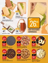 Gazetka promocyjna Bi1 - Wielkanoc pełna smaku - Gazetka - ważna od 12.04 do 12.04.2022 - strona 7 - produkty: Orzechy włoskie, Ser, Salami, Królewski, Migdały, Radamer, Pieprz, Rodzynki, Bazyl, Ser salami