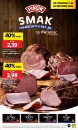 Gazetka promocyjna Lidl - GAZETKA - Gazetka - ważna od 24.03 do 24.03.2024 - strona 11 - produkty: Szynka, PIKOK, Boczek