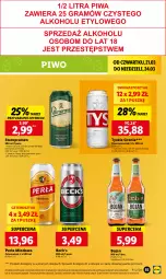 Gazetka promocyjna Lidl - GAZETKA - Gazetka - ważna od 24.03 do 24.03.2024 - strona 59 - produkty: Piwo, Tyskie, Perła, Imbir