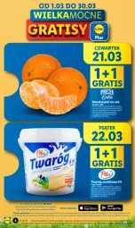 Gazetka promocyjna Lidl - GAZETKA - Gazetka - ważna od 24.03 do 24.03.2024 - strona 6 - produkty: Mandarynki, Sok, Ser, Gra, Twaróg, Olej