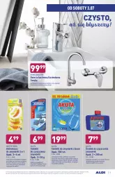 Gazetka promocyjna Aldi - Gazetka - ważna od 03.07 do 03.07.2021 - strona 10 - produkty: Rum, Bateria kuchenna, Tablet, Odświeżacz do zmywarki, Bateria, Zmywarki, Tabletki do zmywarki