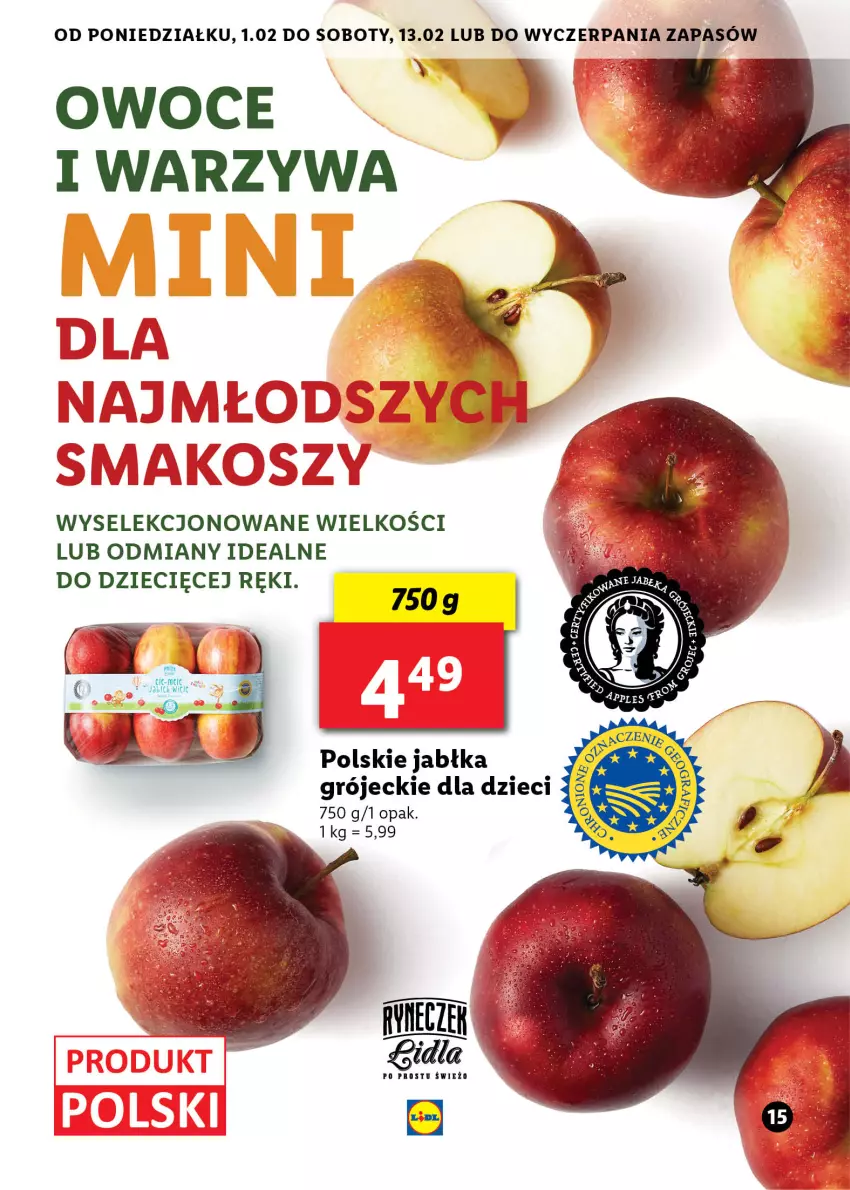 Gazetka promocyjna Lidl - RYNECZEK LIDLA - PO PROSTU ŚWIEŻO - ważna 01.02 do 13.02.2021 - strona 15