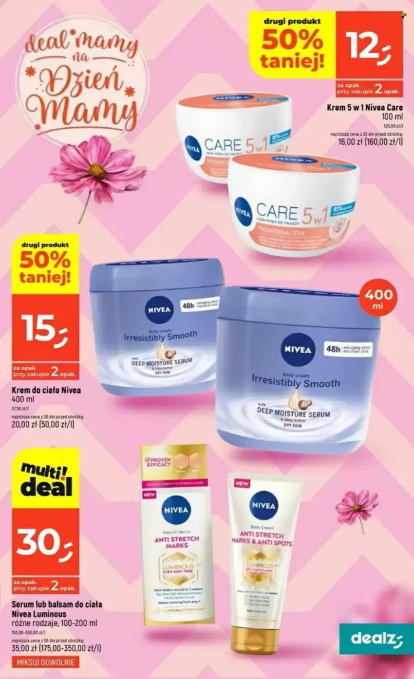 Gazetka promocyjna Dealz - ważna 22.05 do 26.05.2025 - strona 3 - produkty: Balsam do ciała, Fa, Krem do ciała, Nivea, Rum, Ser, Serum