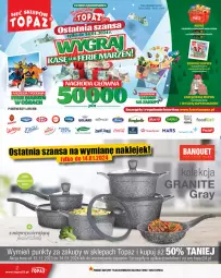 Gazetka promocyjna Topaz - Gazetka - Gazetka - ważna od 17.01 do 17.01.2024 - strona 2 - produkty: Top, Gra, Bonduelle, Klej, Goliard, Velvet, Mars, Mobil
