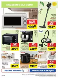 Gazetka promocyjna Carrefour - Gazetka - ważna od 29.03 do 29.03.2025 - strona 28 - produkty: Odkurzacz, Top, Ser, Por, Mikser, Tefal, Robot, Mikser ręczny, Piekarnik, Fa