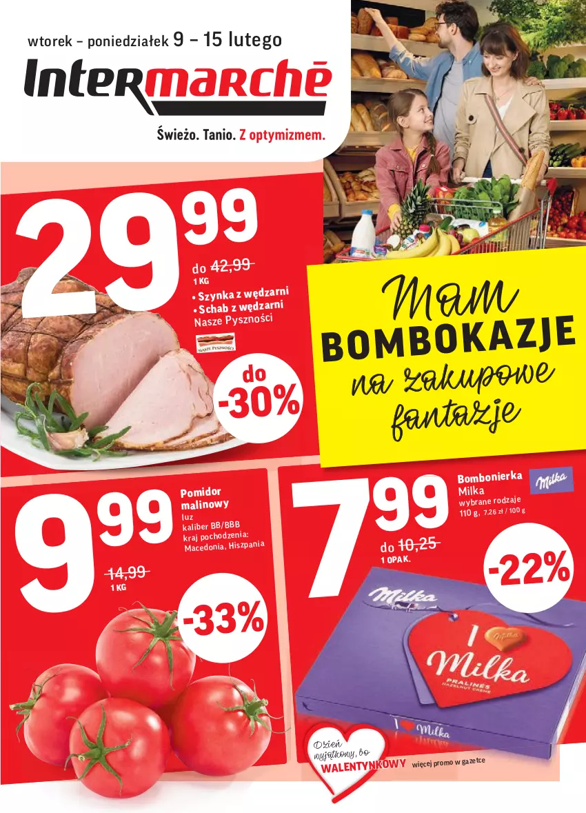 Gazetka promocyjna Intermarche - Okazje tygodnia - ważna 09.02 do 15.02.2021 - strona 1 - produkty: Fa, Milka