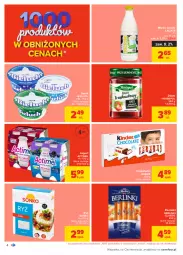 Gazetka promocyjna Carrefour - Gazetka Carrefour - Gazetka - ważna od 17.04 do 17.04.2021 - strona 4 - produkty: Ser, Ryż, Jogurt, Parówki, Actimel, Dżem, Serek, Bieluch, Sonko, Berlinki, Kinder, Herbapol, Mleko