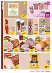 Gazetka promocyjna Carrefour - Gazetka Carrefour - Gazetka - ważna od 17.04 do 17.04.2021 - strona 6 - produkty: Piec, Kurczak, Polędwica, Sałatka, Krakus, Sok, Sokołów, Parówki, Madej Wróbel, Kosz, Kiełbasa podwawelska, Wawel, Sałat, Szynka, Wędlina, Podlaski, Morliny, Boczek, Kabanos, Kiełbasa, Olewnik, Lisner, Kiełbasa śląska