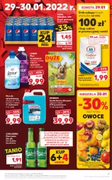 Gazetka promocyjna Kaufland - OFERTA TYGODNIA - Gazetka - ważna od 02.02 do 02.02.2022 - strona 5 - produkty: Piwa, Piwo, Gra, 7up, Cukier, Friskies, Mirinda, Pepsi, Carlsberg, Płyn do płukania, Piwo jasne, Napój gazowany, Owoce, Płyn do spryskiwaczy, Waga, Napój, Lenor, Sucha karma