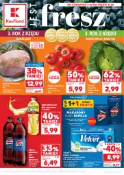 Gazetka promocyjna Kaufland - Gazetka tygodnia - Gazetka - ważna od 11.06 do 11.06.2025 - strona 1 - produkty: Makaron, Warzywa, Gra, 7up, Papier, Szynka wieprzowa, Mirinda, Papier toaletowy, Velvet, Szynka, Pepsi, Napój gazowany, Olej rzepakowy, Owoce, Barilla, Waga, Grunt, Napój, Olej, Pomidory