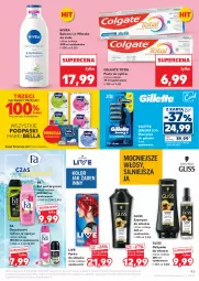 Gazetka promocyjna Kaufland - Gazetka tygodnia - Gazetka - ważna od 11.06 do 11.06.2025 - strona 45 - produkty: Colgate Total, Bell, Dezodorant, Mleczko do ciała, Pasta do zębów, Szynka, Mleczko, Szampon, Podpaski, Maszynka, Bella, Odżywka, Maszynka do golenia, Colgate, Waga, Nivea, Farba do włosów, LG, Fa