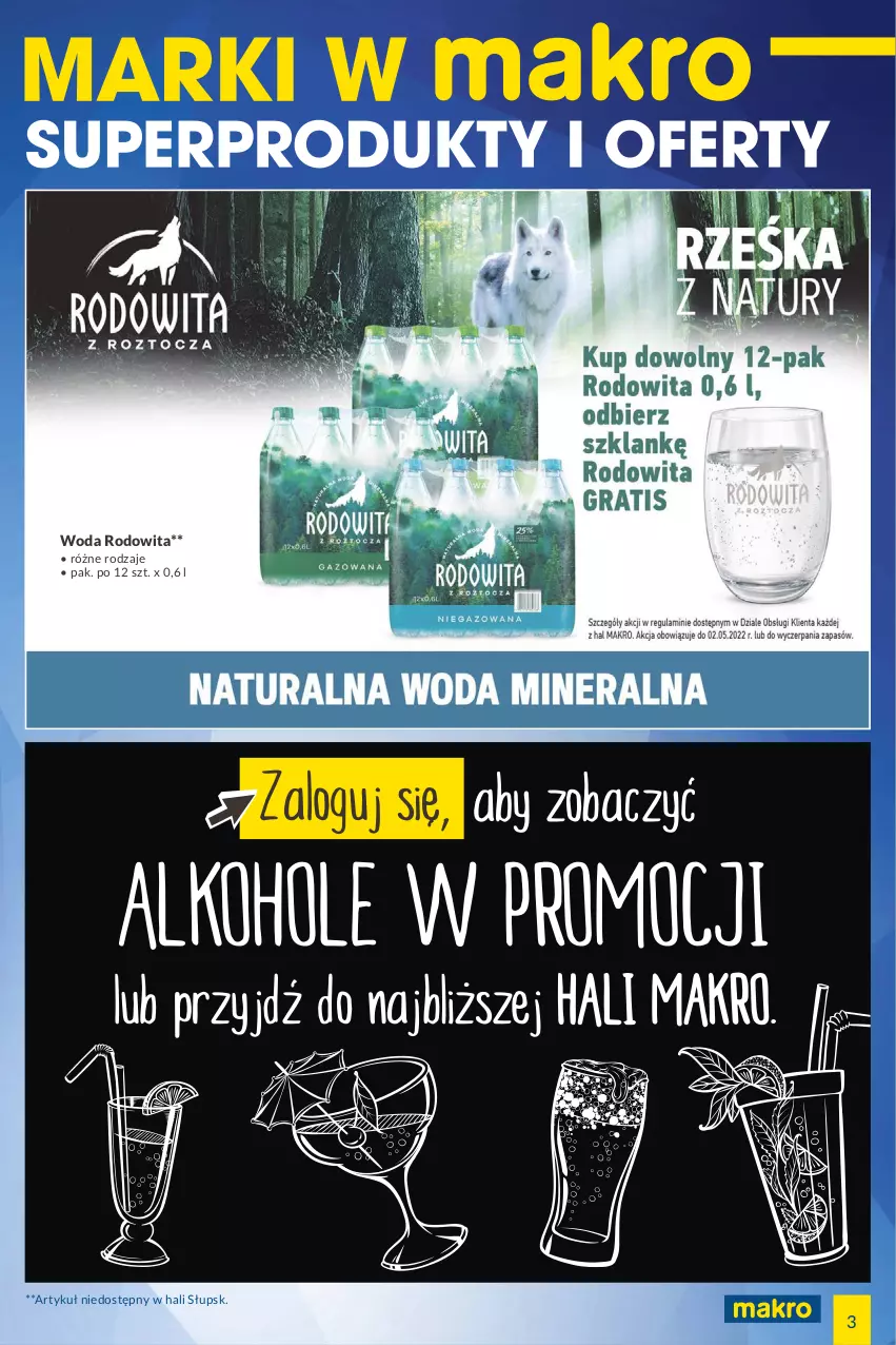Gazetka promocyjna Makro - [Oferta specjalna] Marki w MAKRO - ważna 19.04 do 02.05.2022 - strona 3 - produkty: Woda
