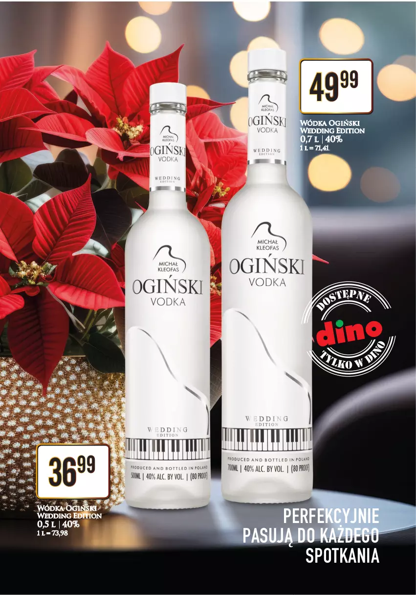 Gazetka promocyjna Dino - Katalog alkoholowy 11.12. - 17.12 - ważna 10.12 do 17.12.2023 - strona 3 - produkty: Ogiński, Wódka