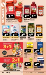 Gazetka promocyjna Netto - Od Poniedziałku - Gazetka - ważna od 16.05 do 16.05.2026 - strona 18 - produkty: Chrzan, Lubella, Buraczki, Ketchup, Koncentrat pomidorowy, Makaron, Mus, Gra, Cukier, Rust, Bell, Papryka, Diamant, Goliard, Przyprawy, Tagliatelle, Spaghetti, Bella, Pudliszki, Szpinak, Dania gotowe, Fa