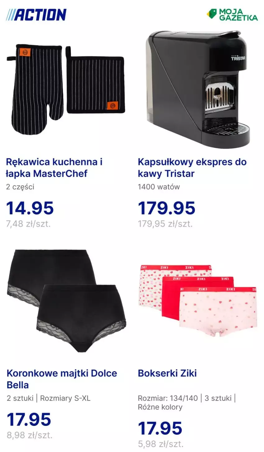 Gazetka promocyjna Action - ważna 15.04 do 21.04.2025 - strona 27 - produkty: Bell, Bella, Bokserki, Majtki, Rękawica kuchenna, Ser