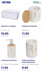 Gazetka promocyjna Action - Gazetka - ważna od 21.04 do 21.04.2025 - strona 10 - produkty: Pojemnik, Kubek, Dozownik