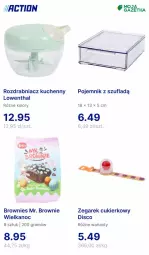 Gazetka promocyjna Action - Gazetka - ważna od 21.04 do 21.04.2025 - strona 12 - produkty: Zegarek, Gra, Cukier, Rozdrabniacz, Pojemnik, Zegar, Brownie