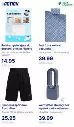 Gazetka promocyjna Action - Gazetka - ważna od 21.04 do 21.04.2025 - strona 28 - produkty: Por, Kołdra, Rolki, Sport, Drukarki, Poduszka