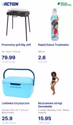 Gazetka promocyjna Action - Gazetka - ważna od 21.04 do 21.04.2025 - strona 29 - produkty: Stringi, Bell, Lodówka, Kubuś, Grill, Napój