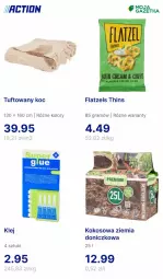 Gazetka promocyjna Action - Gazetka - ważna od 21.04 do 21.04.2025 - strona 4 - produkty: Koc, Gra, Klej, Kokos