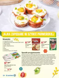 Gazetka promocyjna E Leclerc - Gazetka - ważna od 16.04 do 16.04.2022 - strona 24 - produkty: Piec, Top, Ser, Sól, Noż, Gra, Szynka wieprzowa, Rust, Jaja, Czosnek, Plasterki, Szynka, Talerz, Pieprz, Muffiny, Piekarnik, Szpinak