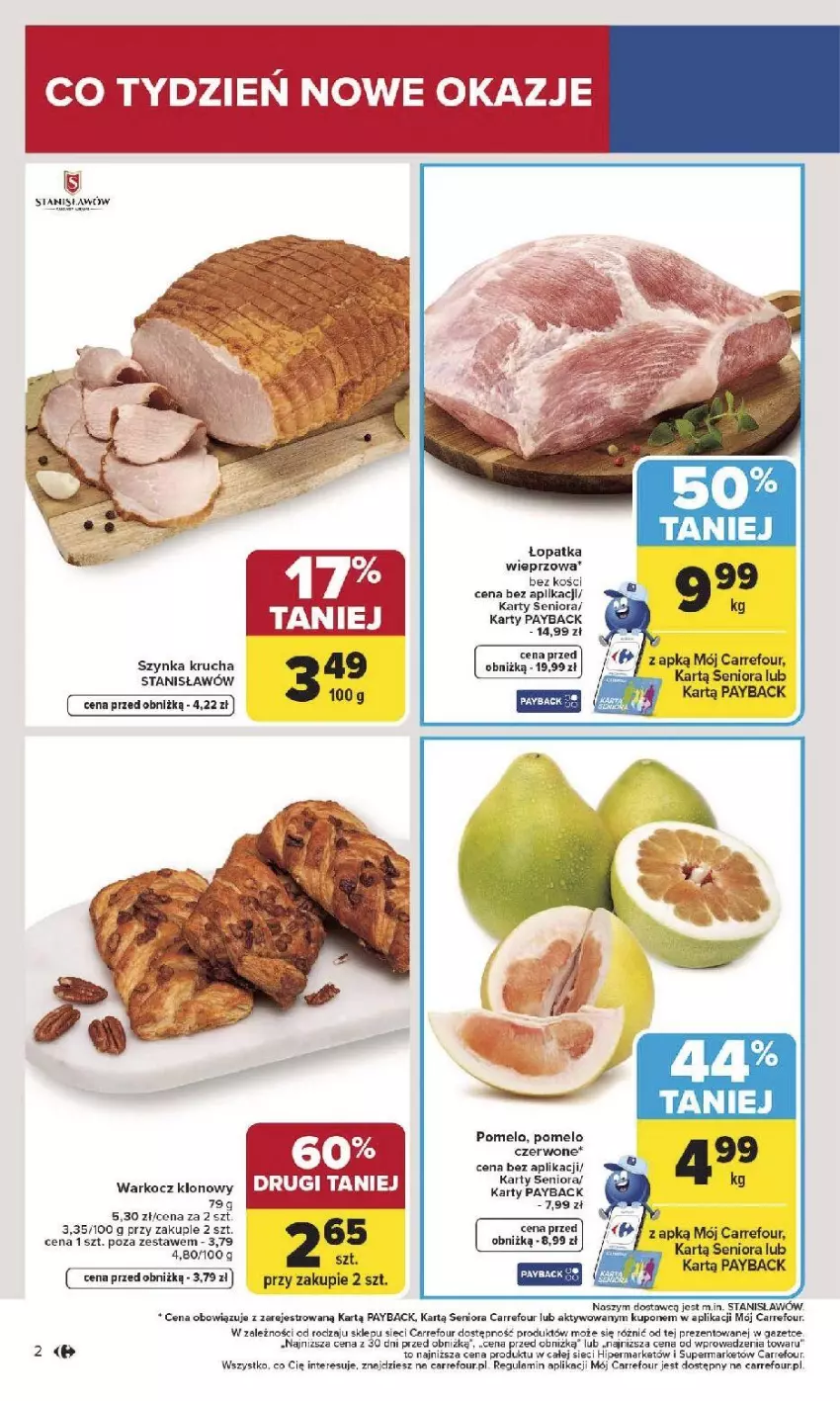 Gazetka promocyjna Carrefour - Gazetka Carrefour, Market od poniedziałku! - ważna 05.01 do 10.01.2026 - strona 4 - produkty: Koc, Pomelo
