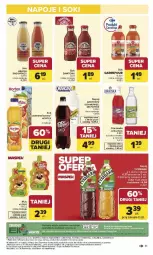 Gazetka promocyjna Carrefour - Gazetka Carrefour, Market od poniedziałku! - Gazetka - ważna od 10.01 do 10.01.2026 - strona 33 - produkty: Sok pomarańczowy, Dawtona, Sok, Mus, Gin, Oranżada, Schweppes, Napój gazowany, Tymbark, Napój, Hortex