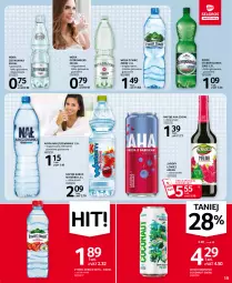 Gazetka promocyjna Selgros - Oferta spożywcza - Gazetka - ważna od 18.08 do 18.08.2021 - strona 19 - produkty: Nałęczowianka, Napoje, Syrop, Kubuś Waterrr, Kubuś, Staropolanka, Woda, Syropy, Cisowianka, Kokos