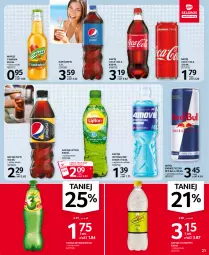 Gazetka promocyjna Selgros - Oferta spożywcza - Gazetka - ważna od 18.08 do 18.08.2021 - strona 21 - produkty: Napój energetyczny, Red Bull, Coca-Cola, Napoje, Pepsi, Schweppes, Lipton, Tymbark, Napój