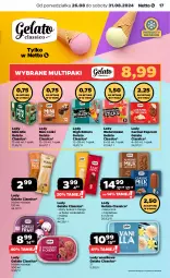 Gazetka promocyjna Netto - Netto Gazetka Food 35/24A - Gazetka - ważna od 31.08 do 31.08.2024 - strona 17 - produkty: Produkty mrożone, Lody, Popcorn, Roller, Mango, Melon, Kokos