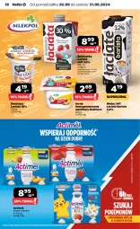 Gazetka promocyjna Netto - Netto Gazetka Food 35/24A - Gazetka - ważna od 31.08 do 31.08.2024 - strona 18 - produkty: Ser, Rolmlecz, Actimel, Serek homogenizowany, Serek, Mleko