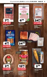 Gazetka promocyjna Netto - Netto Gazetka Food 35/24A - Gazetka - ważna od 31.08 do 31.08.2024 - strona 9 - produkty: Polędwica, Ser, Pekpol, Parówki, Pasztet, Stół, Szynka konserwowa, Szynka, Boczek, Berlinki